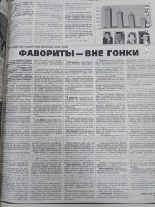 Фавориты - вне гонки