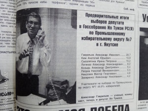 Предварительные итоги по Промышленному округу №7