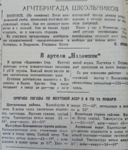 Агитбригада школьников